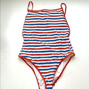 NEW Aerie Striped One Piece Swimsuit